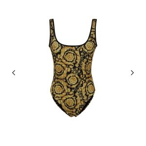 Versace Barocco Print One-Piece Swimsuit